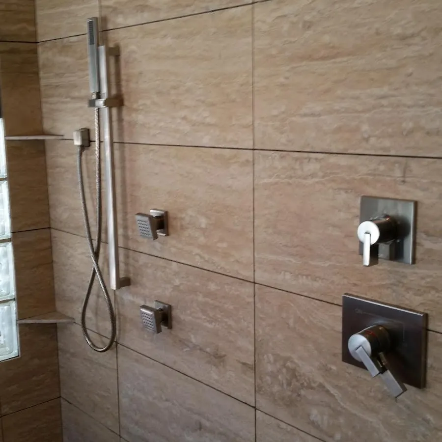 Shower fixture installation for Frozen Pipe Repair in La Junta